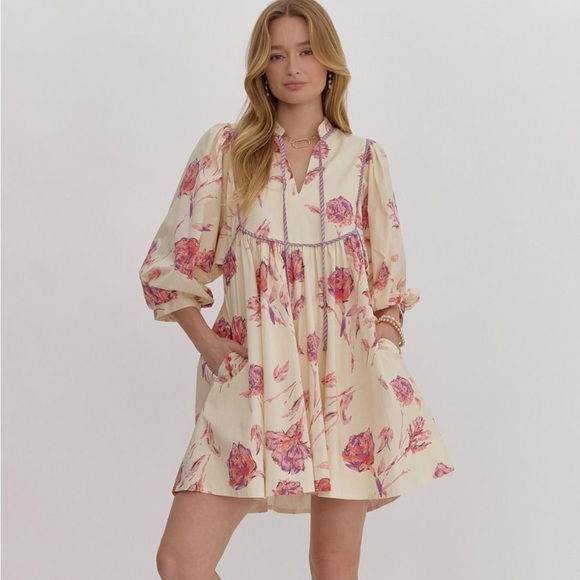 entro Dresses & Skirts - Entro Bed Of Roses Dress